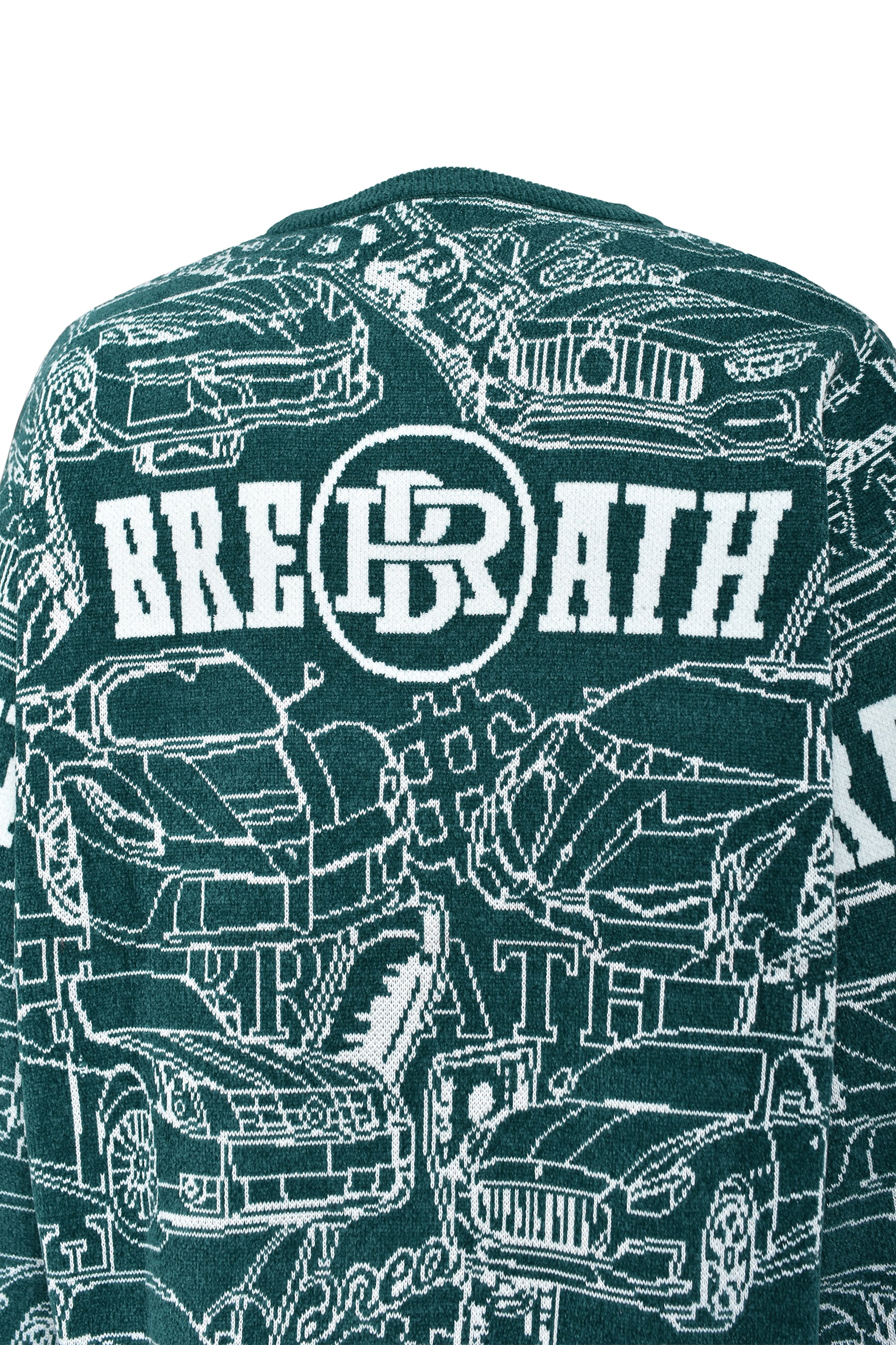 SUPER CAR MALL KNIT / GRN