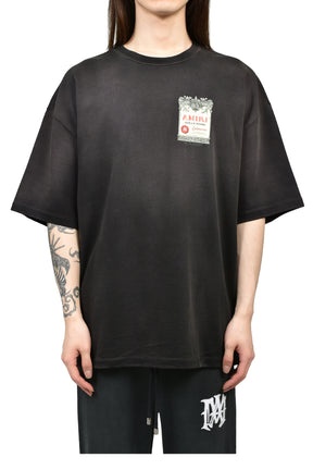 CHATEAU STAMP OS TEE / BLK