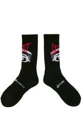 SOCKS/EYE / BLK