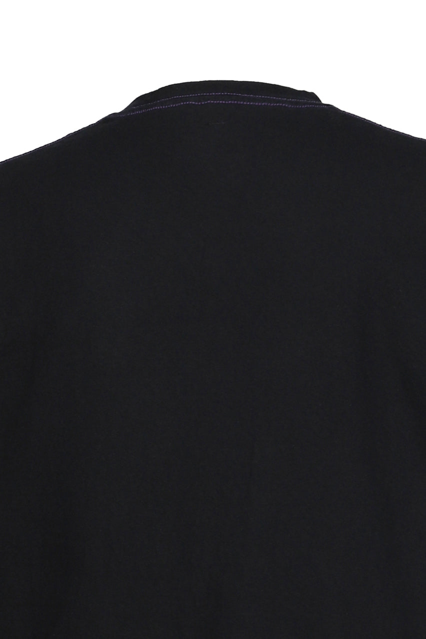 S/S POCKET TEE - COTTON JERSEY / BLK