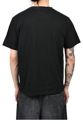 Needles SS26 S/S POCKET TEE - COTTON JERSEY / BLK - NUBIAN