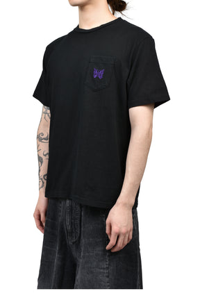 S/S POCKET TEE - COTTON JERSEY / BLK