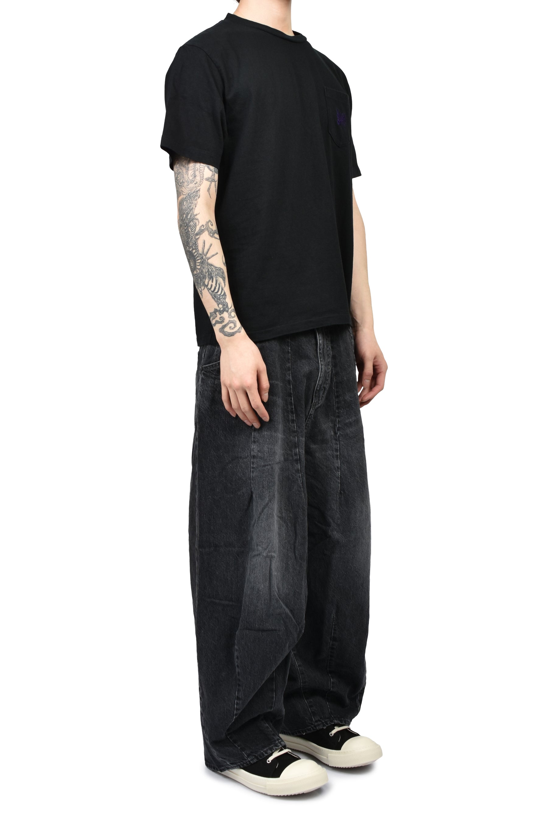 Needles Needles SS26 H.D. JEAN - 12OZ DENIM / BLK - NUBIAN