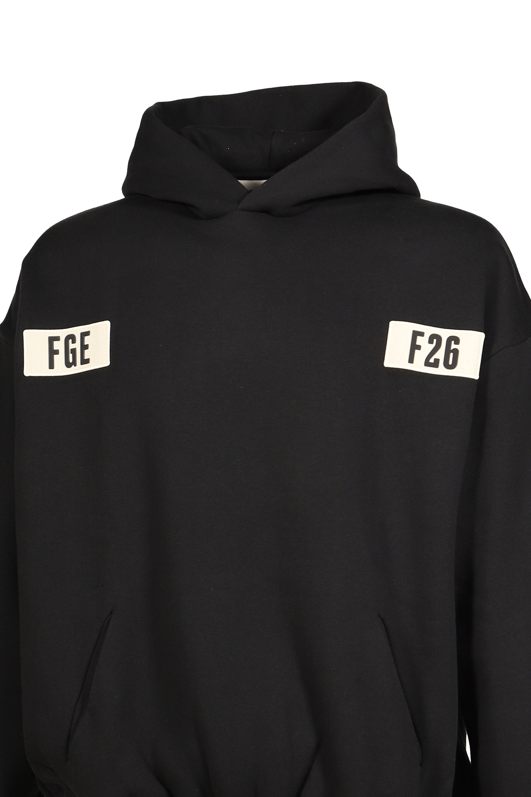 90s HOODIE / VTG BLK
