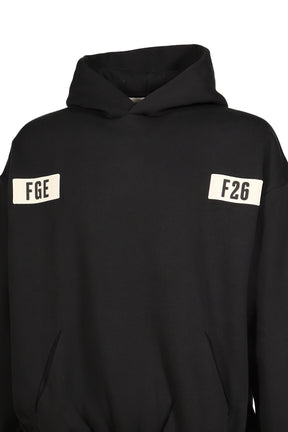 90s HOODIE / VTG BLK