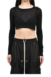 LS CROP T / BLK