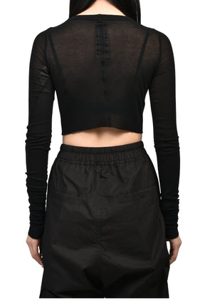 LS CROP T / BLK