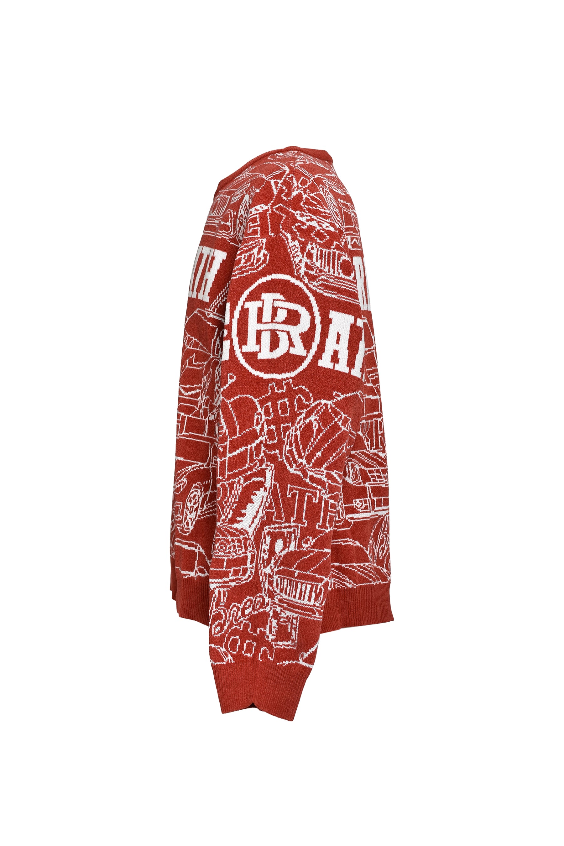 SUPER CAR MALL KNIT / RED 