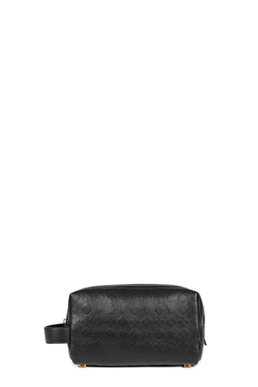 MA QUAD LEATHER DOPP KIT / BLK