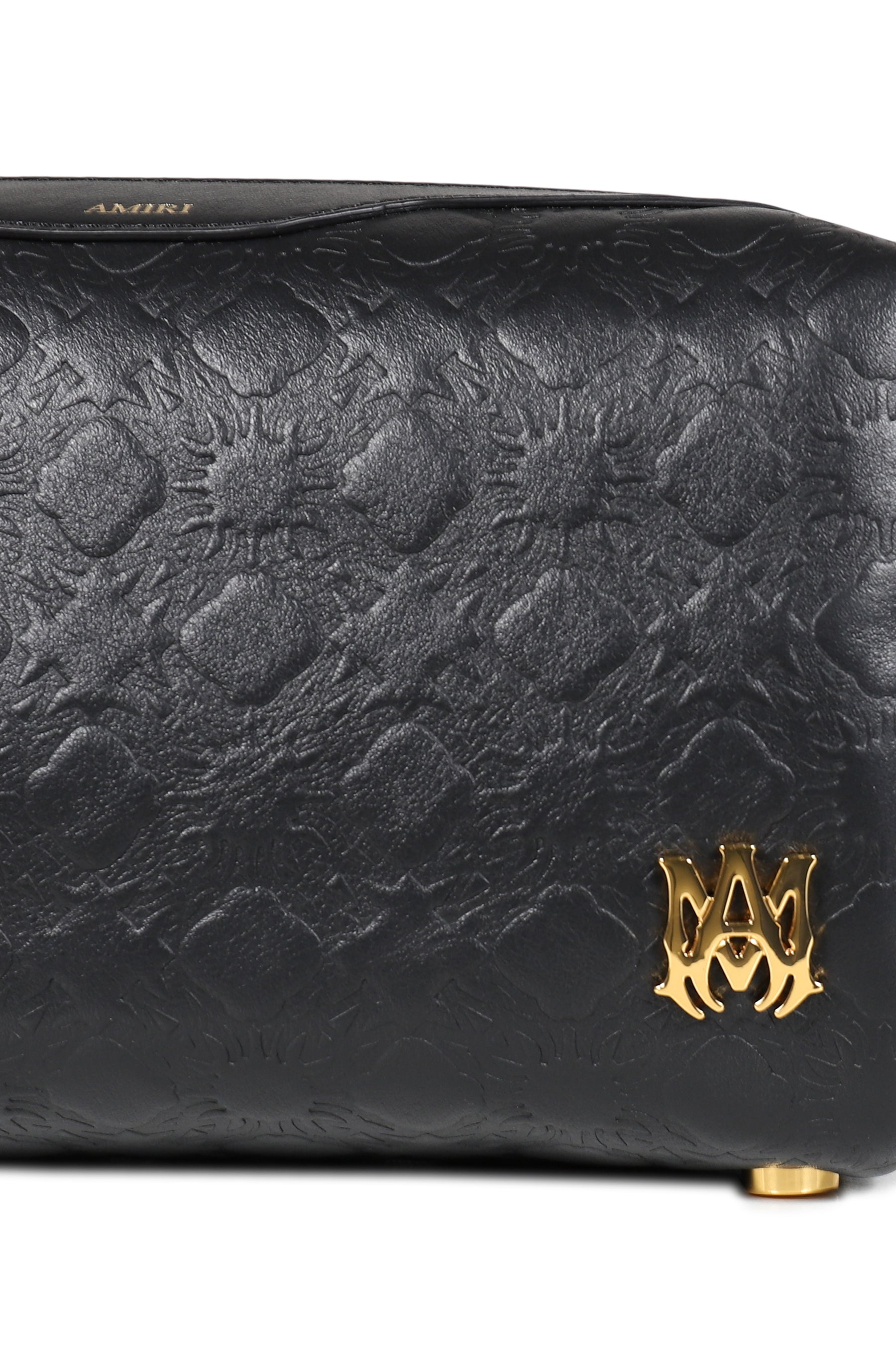 MA QUAD LEATHER DOPP KIT / BLK