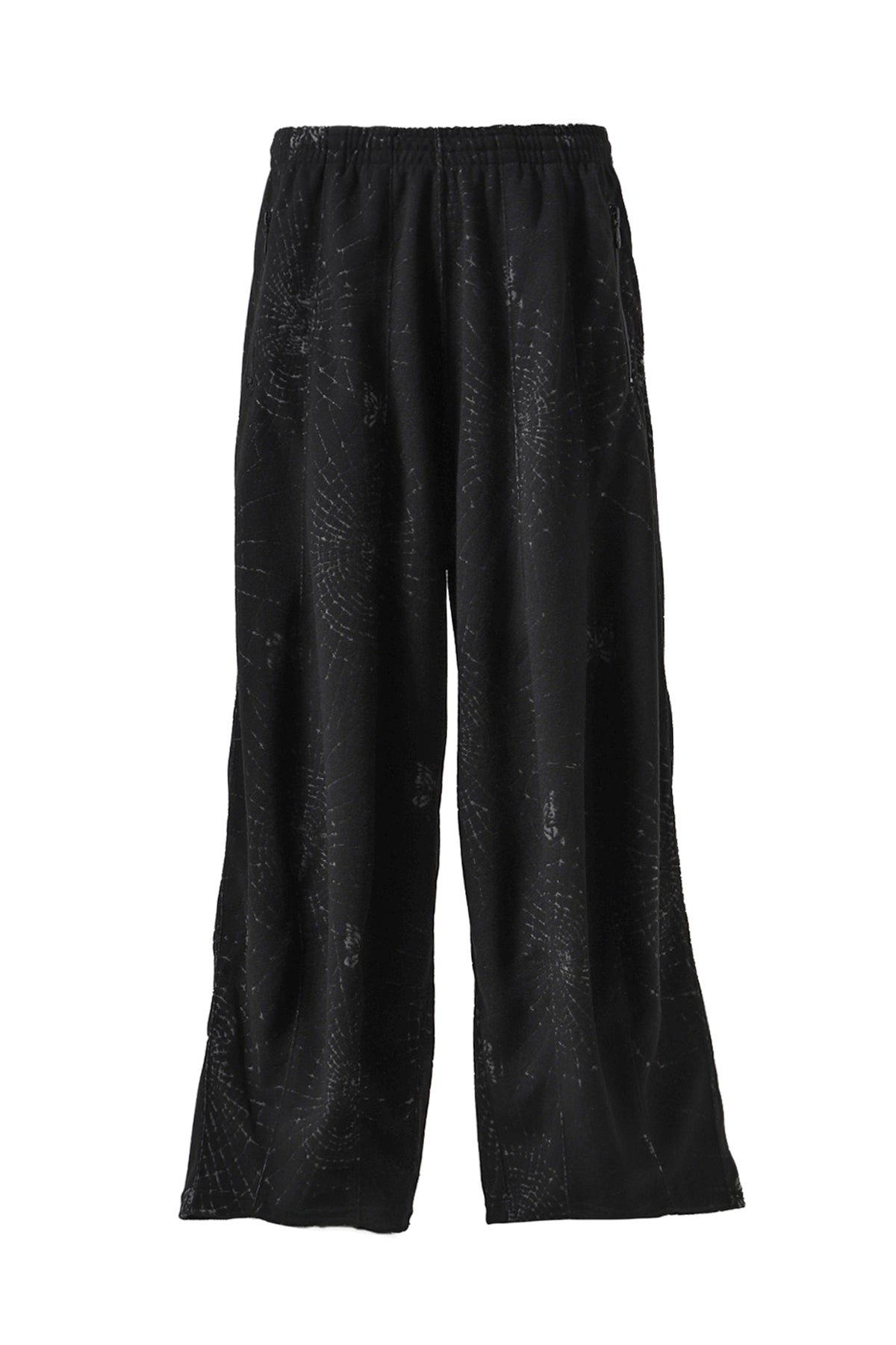 H.D. TRACK PANT - PILE JACQUARD / SPIDER WEB / B-BLK