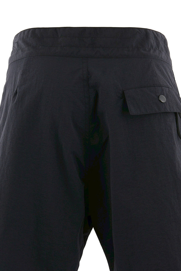 NYLON SHORTS /I LOVE SAINT / BLK