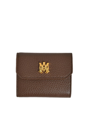 PEBELLED MA COIN WALLET / BRN