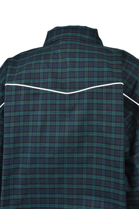 SCRIPT LOGO CHECK PIPNG JACKET / NAV