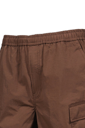 TECH MIL 6POCKET SHORTS / BRW GRY