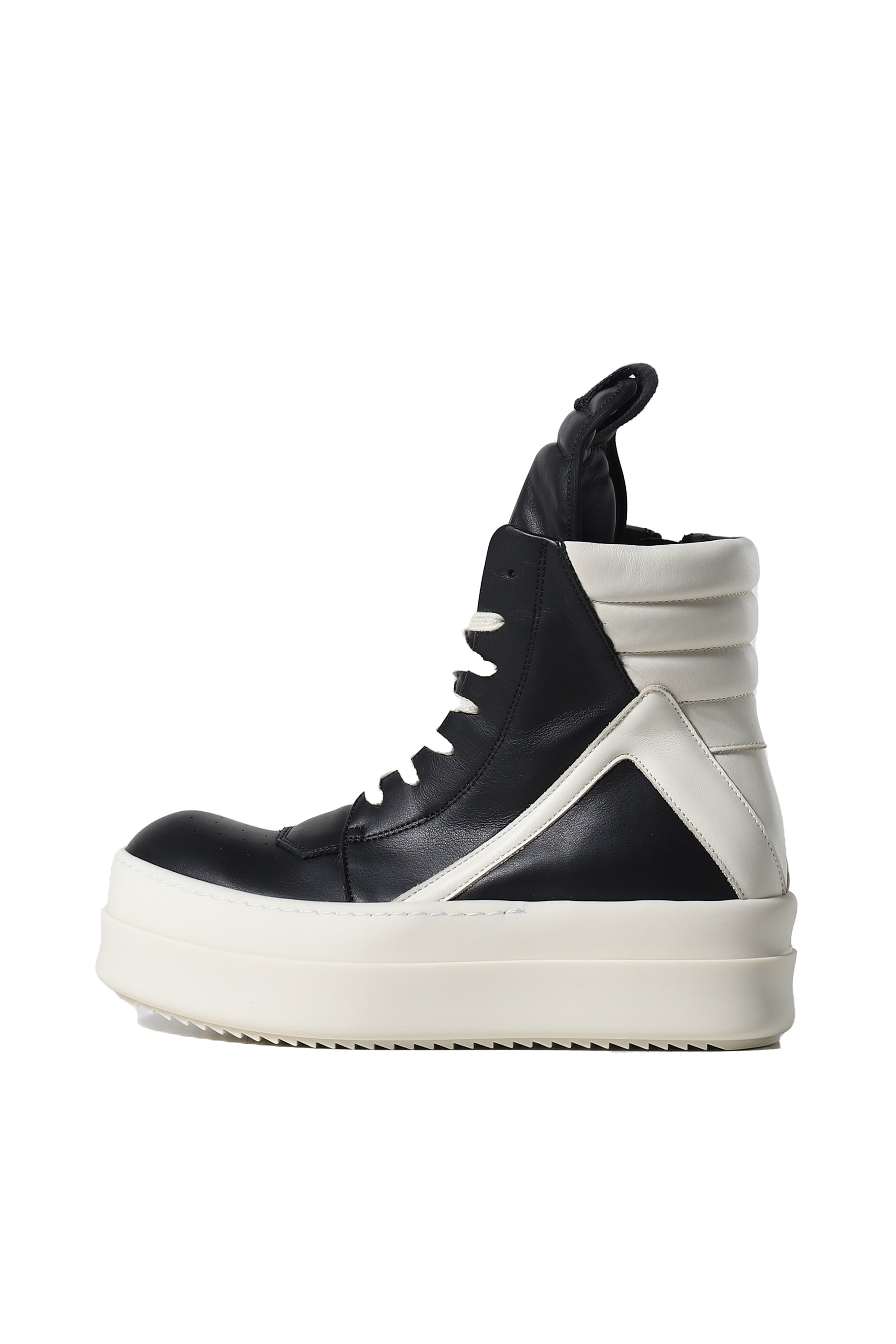 Rick Owens リックオウエンス FW24 MEGA BUMPER GEOBASKET / BLK MILK - NUBIAN