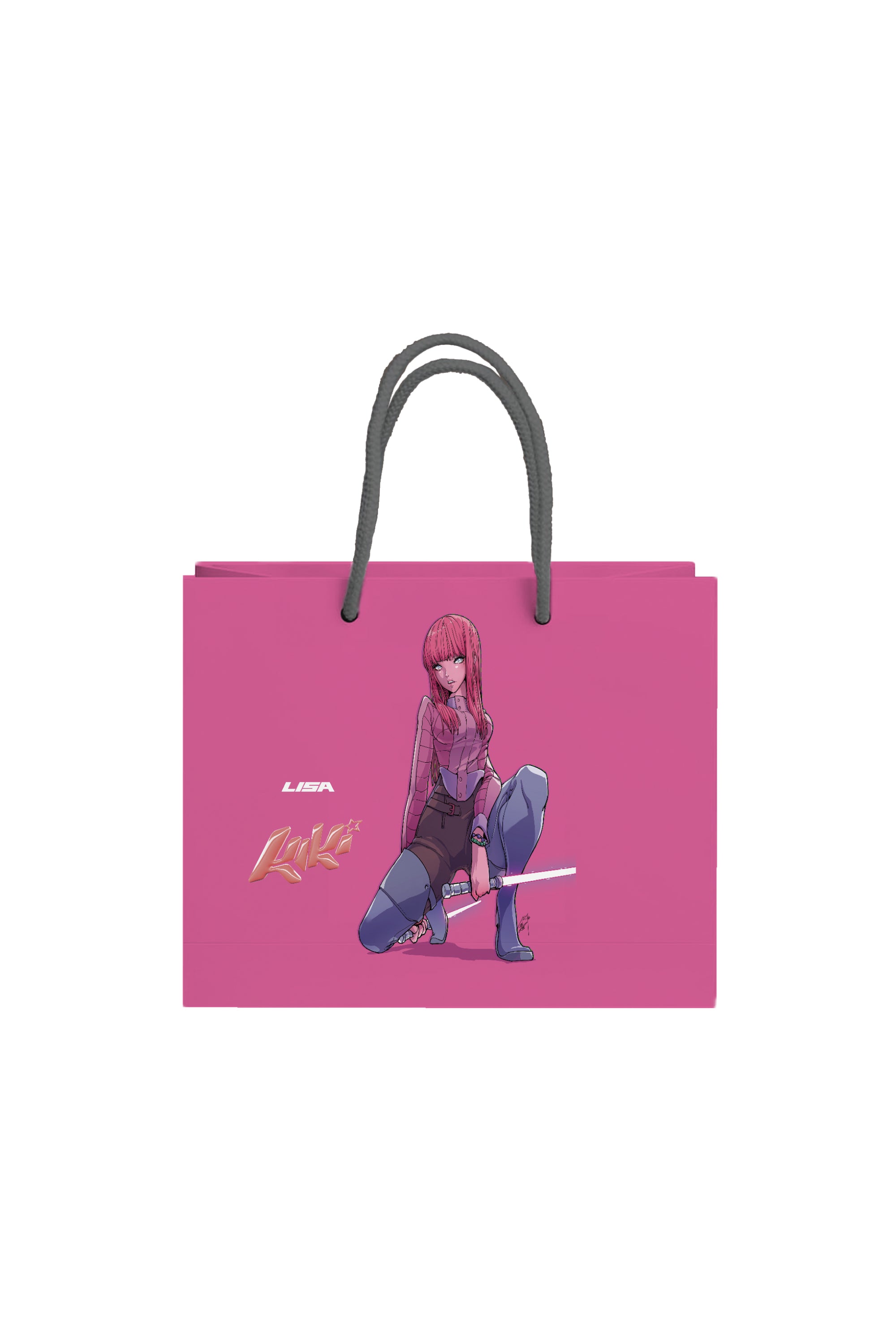 LISA × Alter Ego SS25 ALTER EGO THE OFFICIAL COMIC SHOPPING BAG