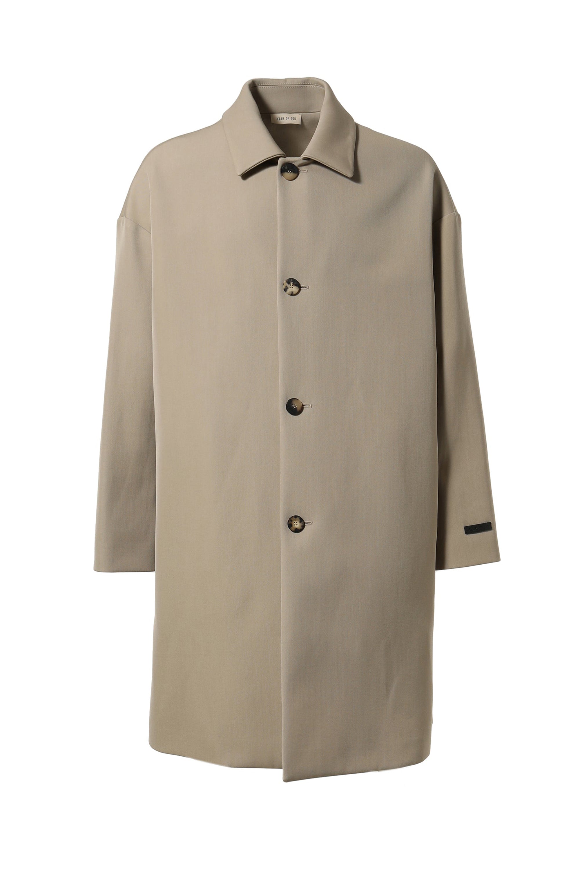 eternal twill car coat / dusty bei