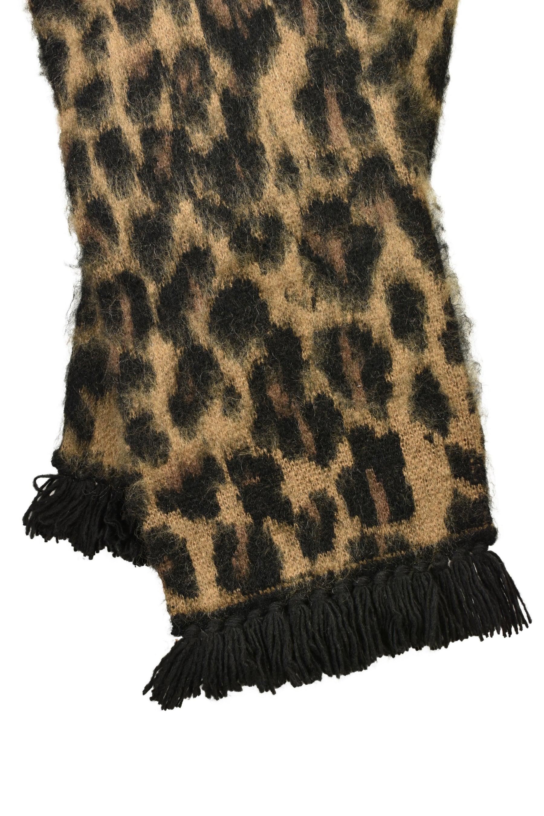 HOODED SCARF / LEOPARD