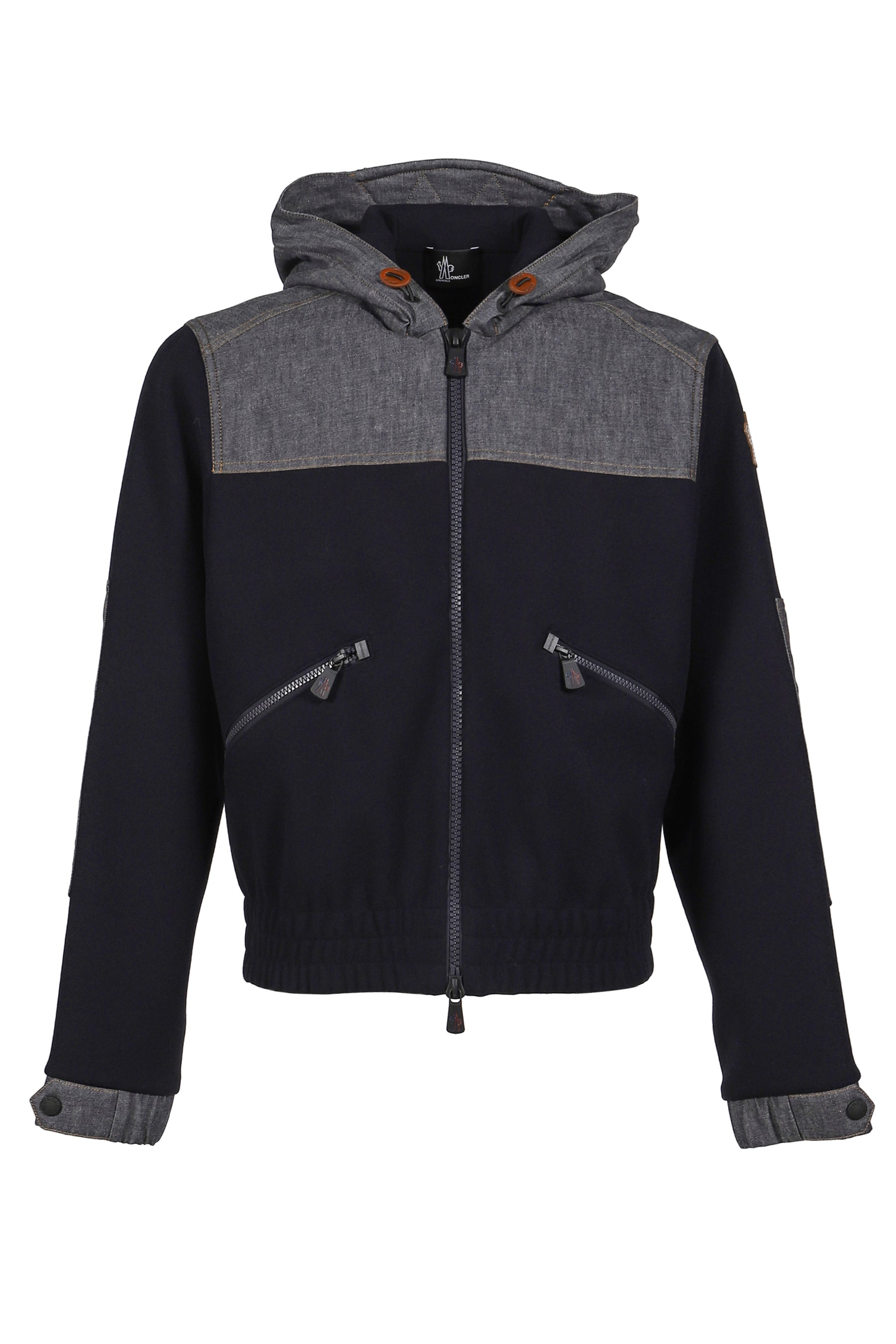 ZIP UP CARDIGAN / NVY BLU