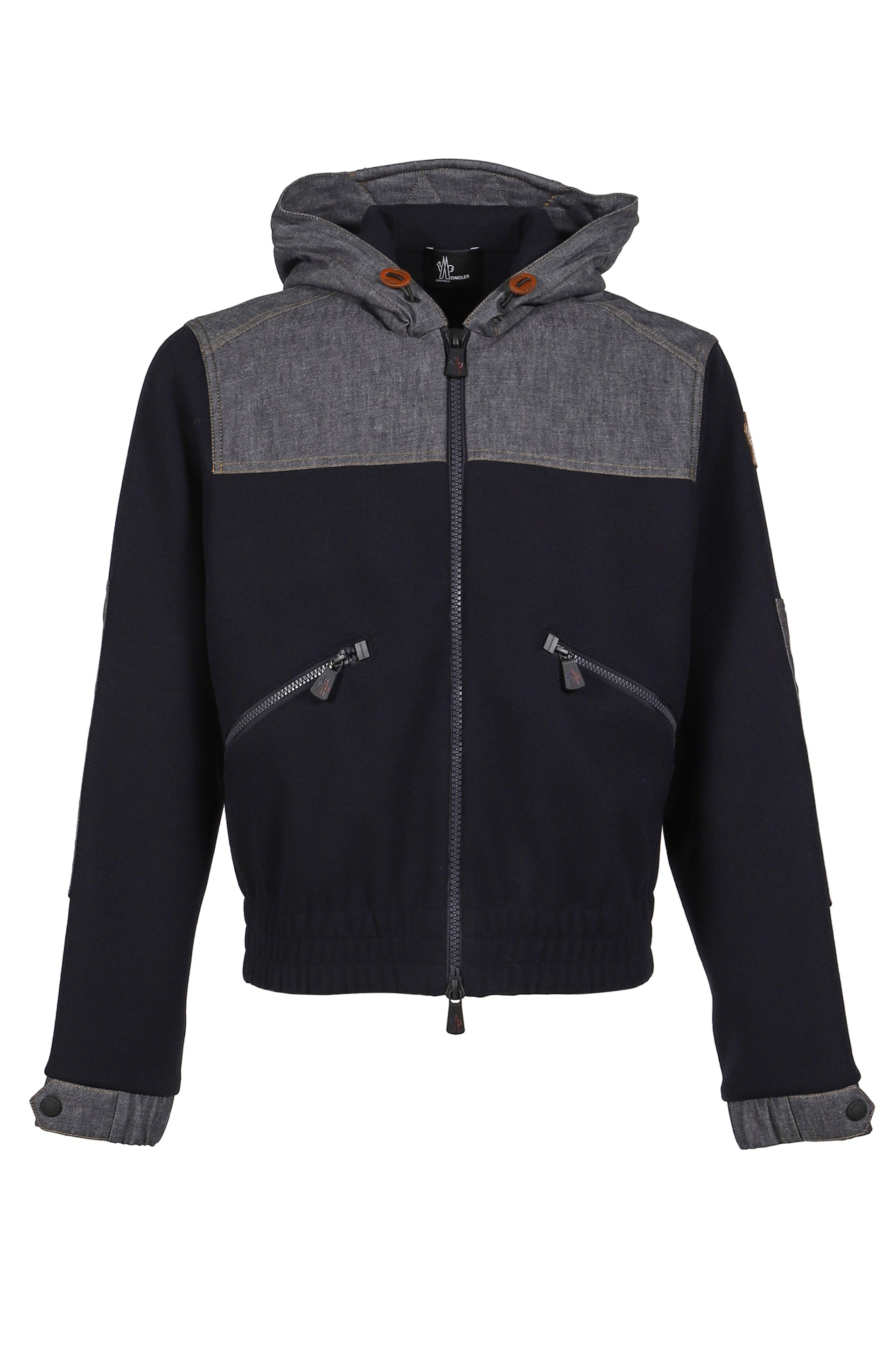 ZIP UP CARDIGAN / NVY BLU