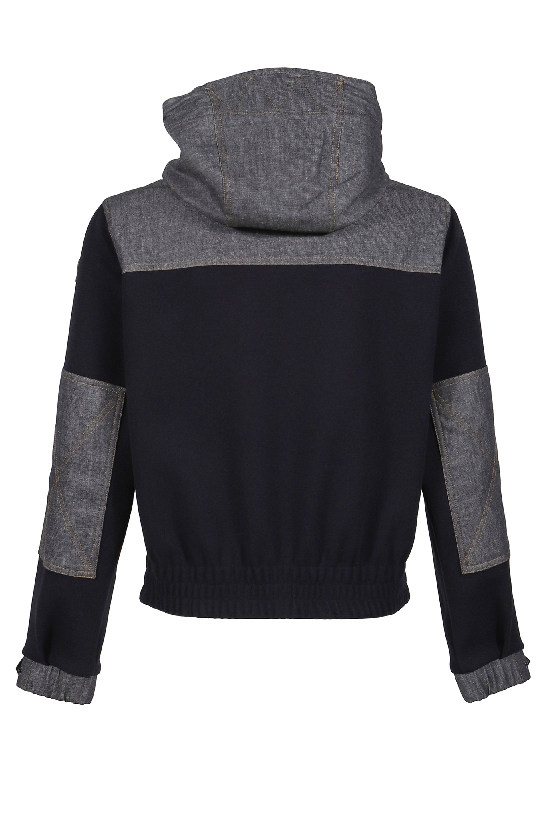 ZIP UP CARDIGAN / NVY BLU