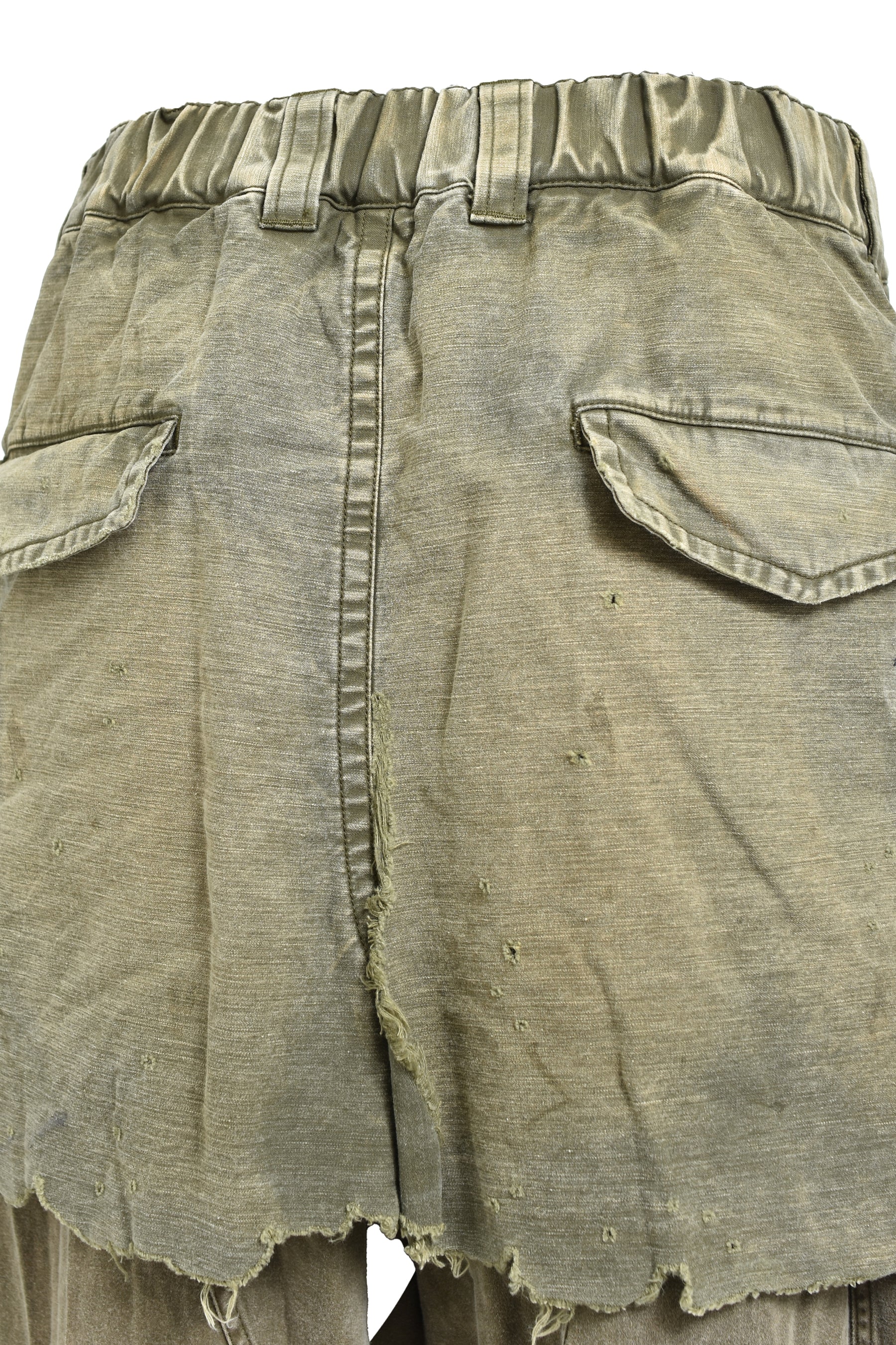 WAIST LAYERD FLIGHT PANTS / KHA