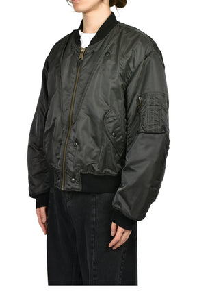 REVERSIBLE BOMBER / DARK GRY
