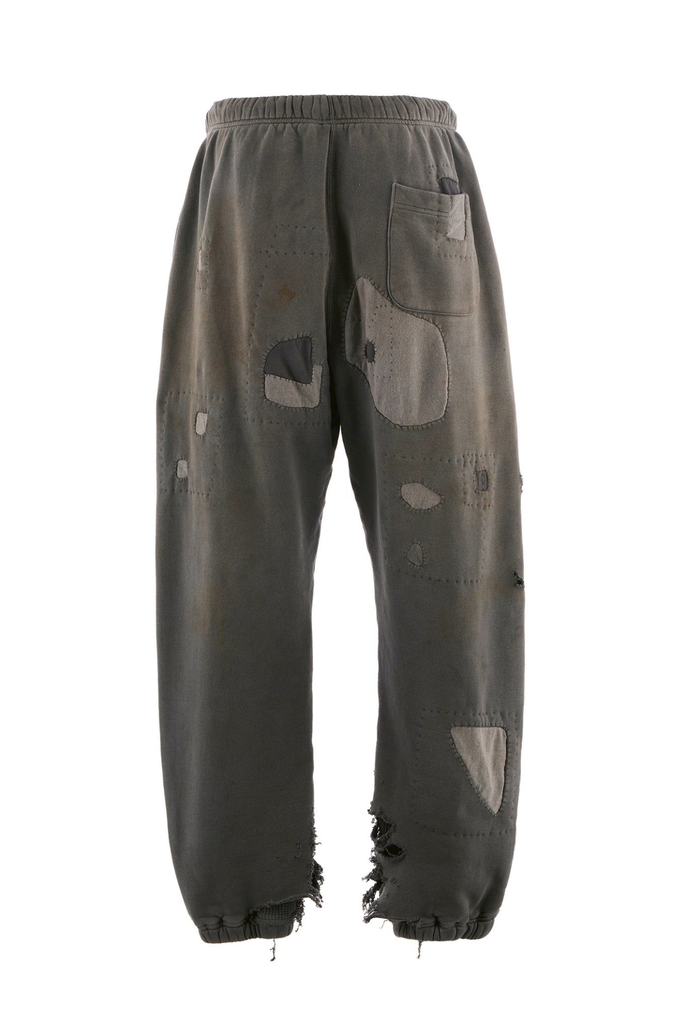 SWEAT PANTS/DOUBLE FACE / BLK