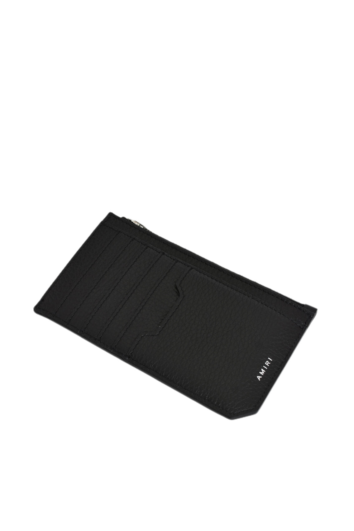 PEBELLED MA ZIP CARD HOLDER / BLK