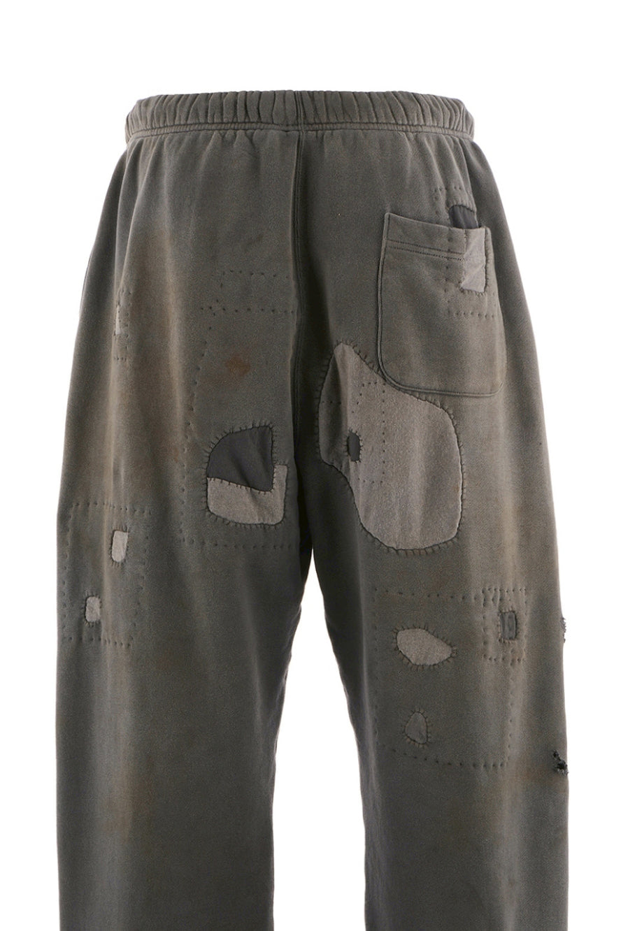 SWEAT PANTS/DOUBLE FACE / BLK