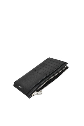 PEBELLED MA ZIP CARD HOLDER / BLK