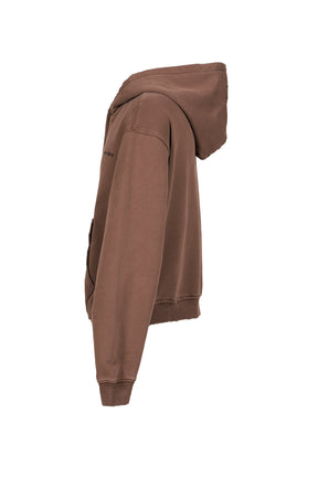 CLASSIC LOGO ZIP UP HOODY (20TH EXCLUSIVE) / BRWN