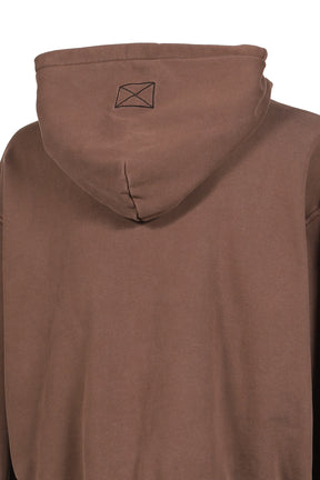 CLASSIC LOGO ZIP UP HOODY (20TH EXCLUSIVE) / BRWN