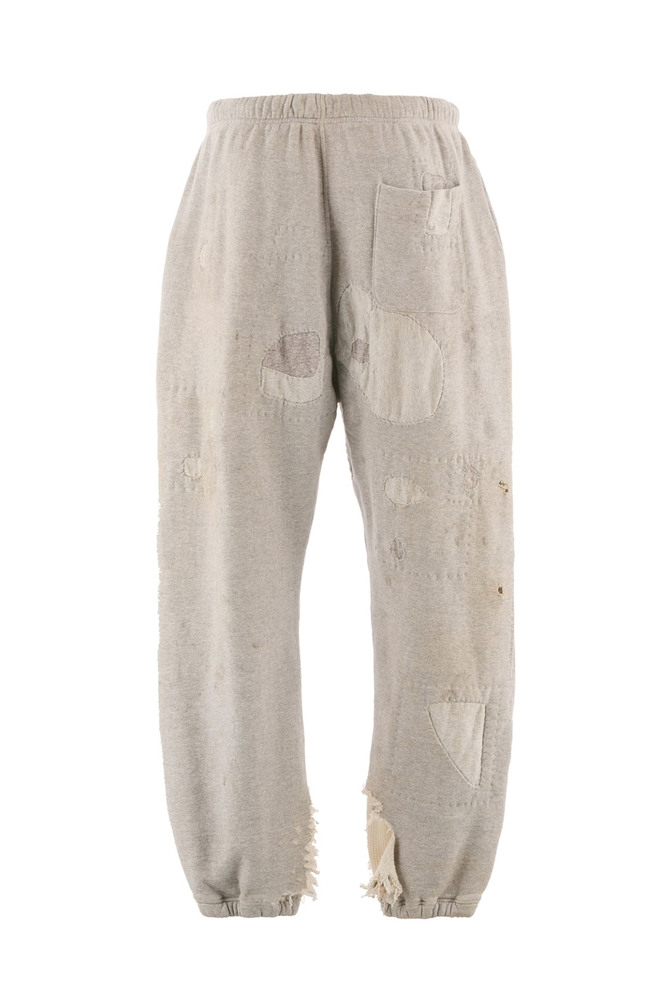 SWEAT PANTS/DOUBLE FACE / GRY