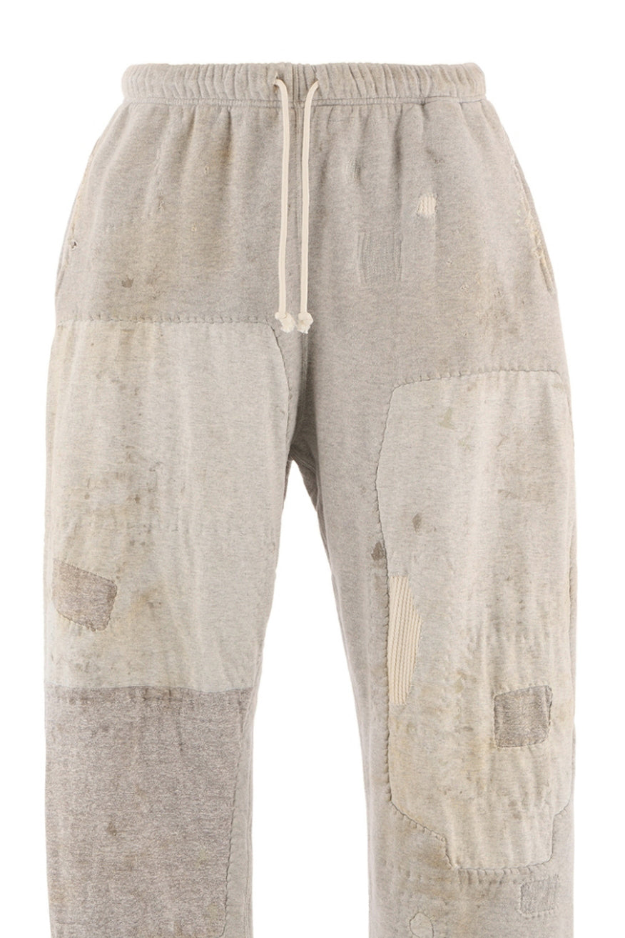 SWEAT PANTS/DOUBLE FACE / GRY
