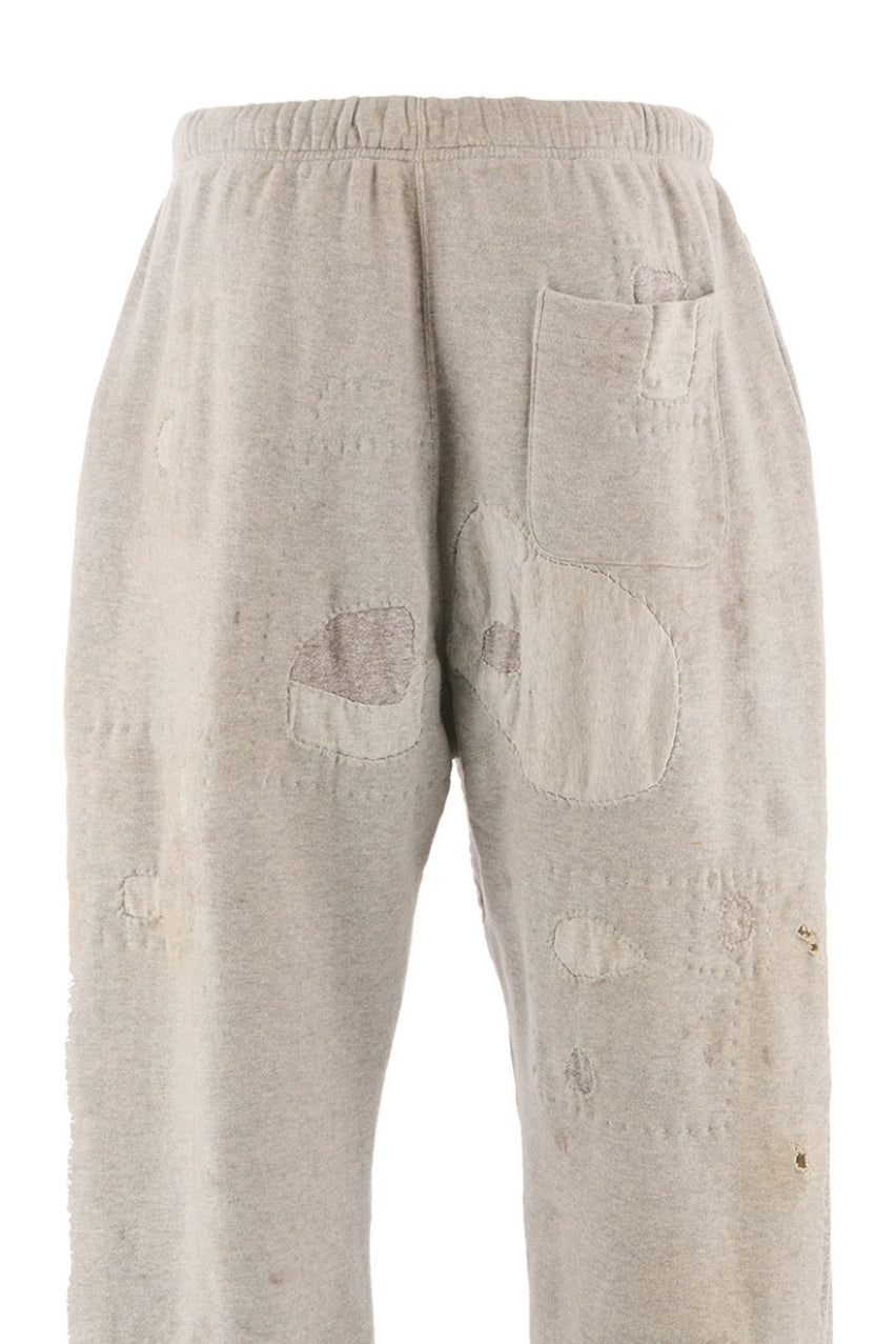 SWEAT PANTS/DOUBLE FACE / GRY