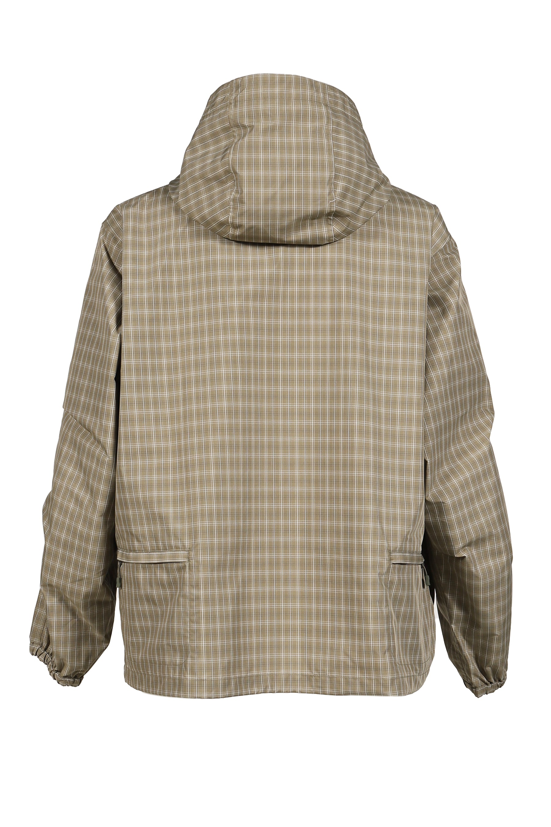 TECH ANORAK JACKET SUMMER PLAID / SAGE GRY