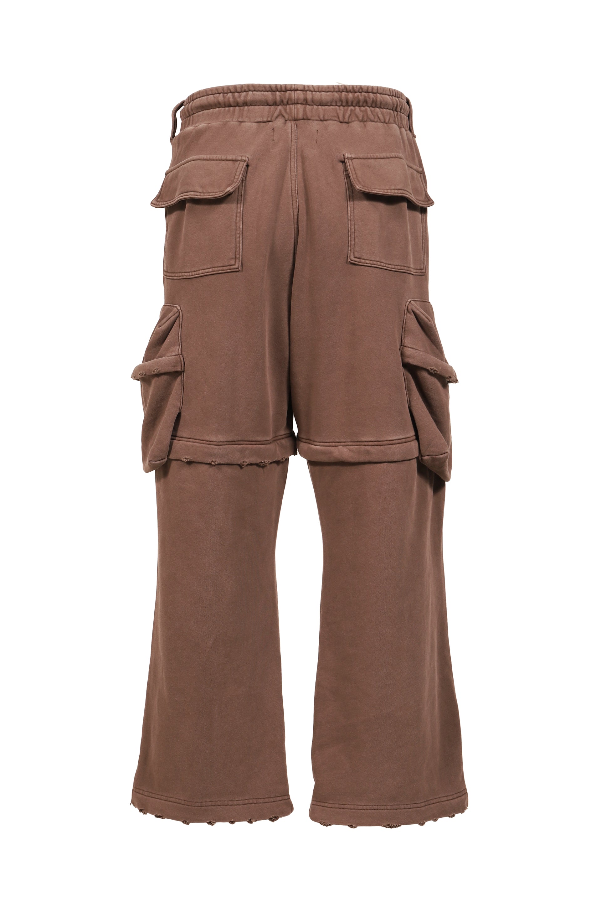 2WAY SWEAT CARGO PANTS (20TH EXCLUSIVE) / BRWN