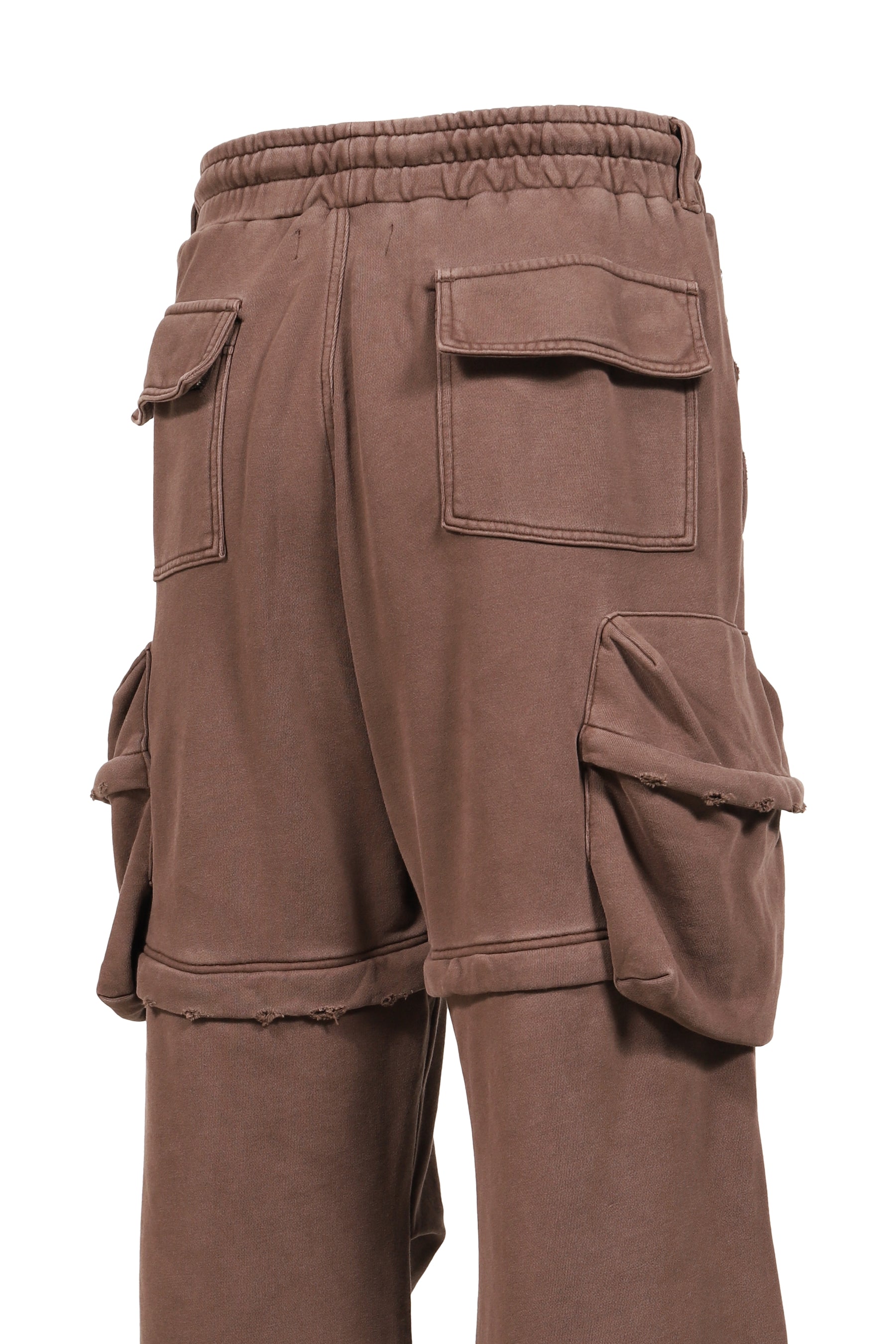 2WAY SWEAT CARGO PANTS (20TH EXCLUSIVE) / BRWN