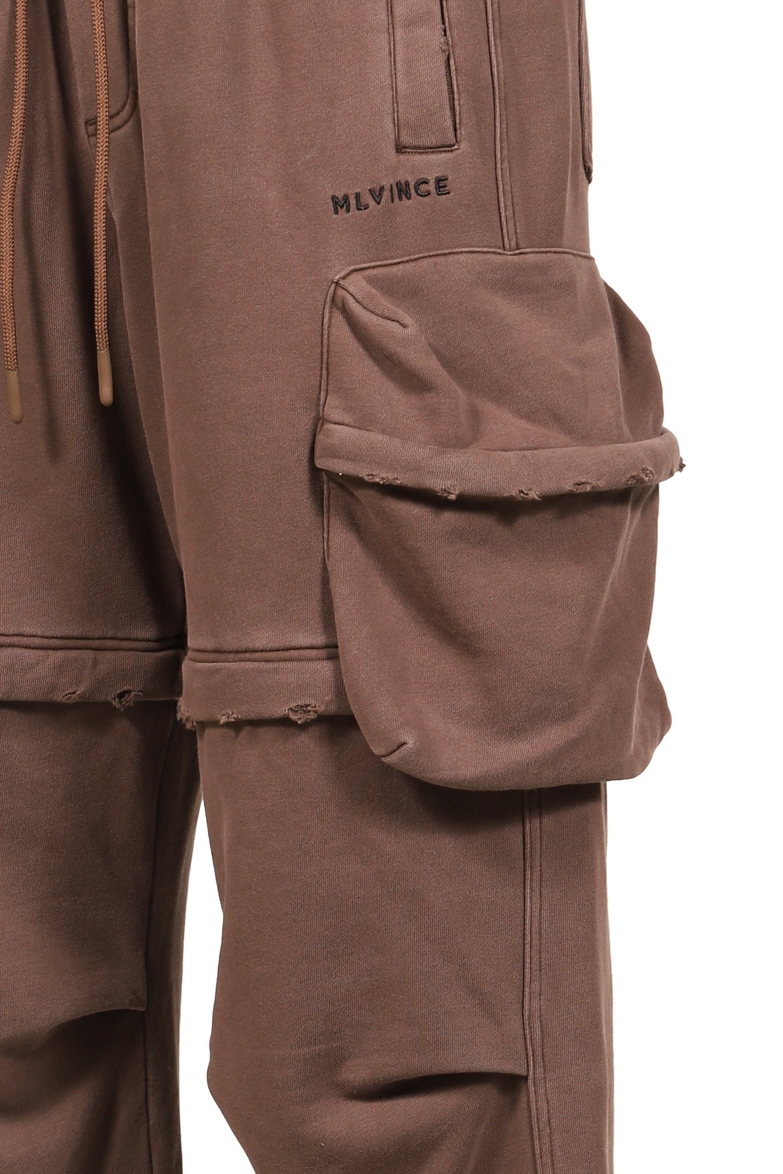 2WAY SWEAT CARGO PANTS (20TH EXCLUSIVE) / BRWN