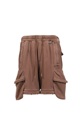 2WAY SWEAT CARGO PANTS (20TH EXCLUSIVE) / BRWN