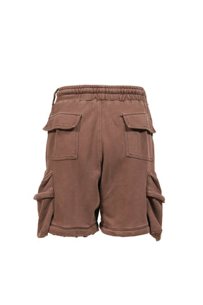 2WAY SWEAT CARGO PANTS (20TH EXCLUSIVE) / BRWN