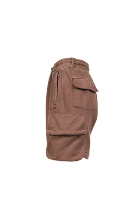 2WAY SWEAT CARGO PANTS (20TH EXCLUSIVE) / BRWN