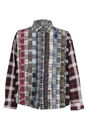 FLANNEL SHIRT -> RIBBON WIDE SHIRT / ASSORTED