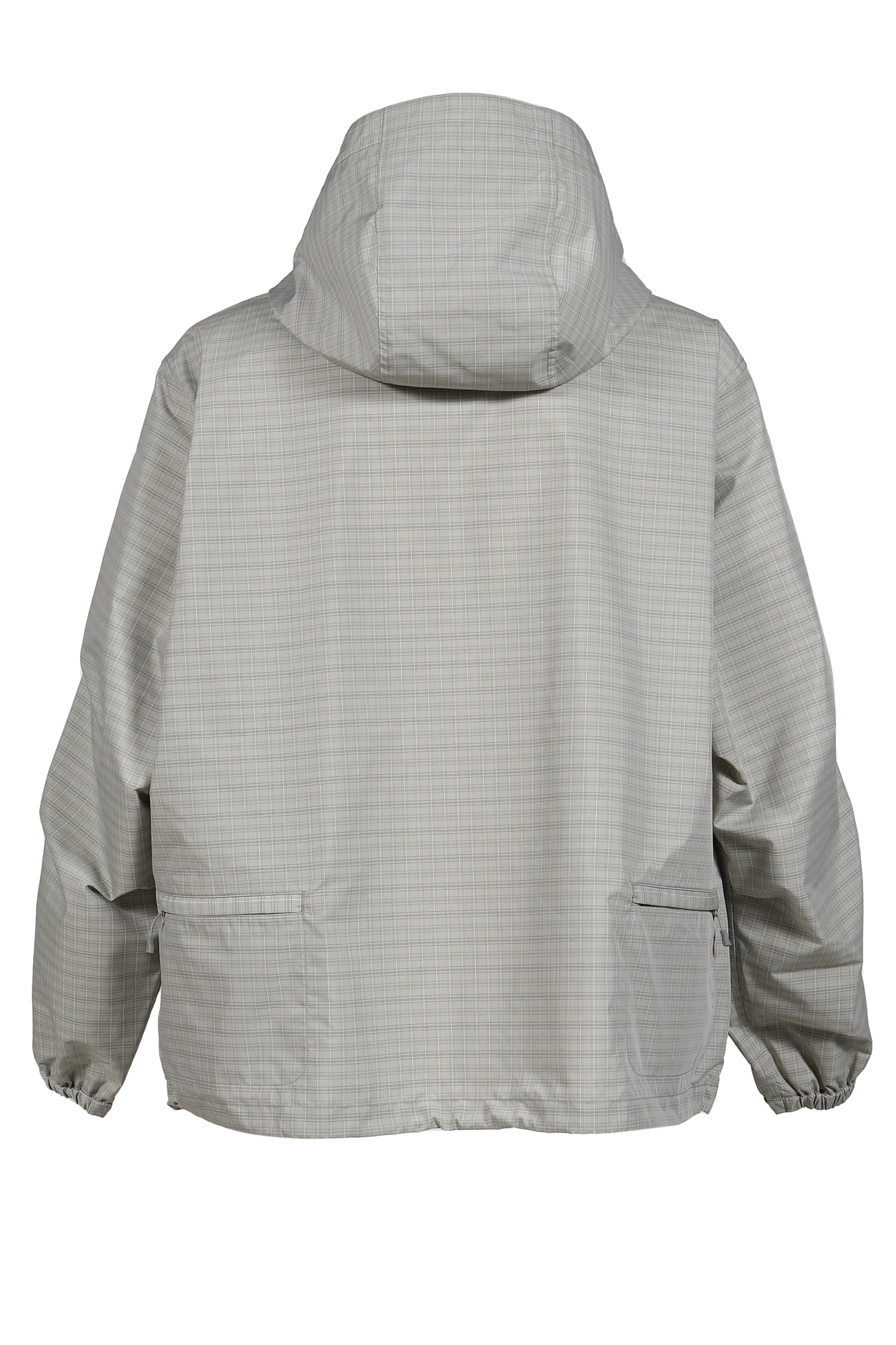 TECH ANORAK JACKET SUMMER PLAID / LT.GRY