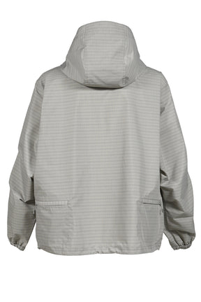 TECH ANORAK JACKET SUMMER PLAID / LT.GRY