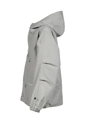 TECH ANORAK JACKET SUMMER PLAID / LT.GRY