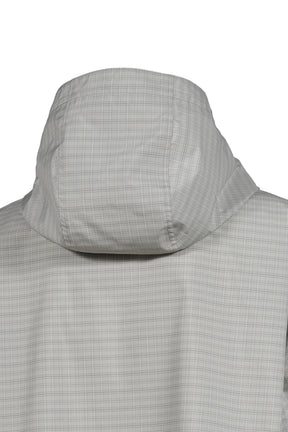 TECH ANORAK JACKET SUMMER PLAID / LT.GRY