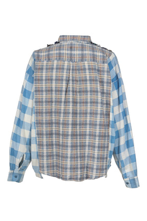 FLANNEL SHIRT -> RIBBON WIDE SHIRT / ASSORTED